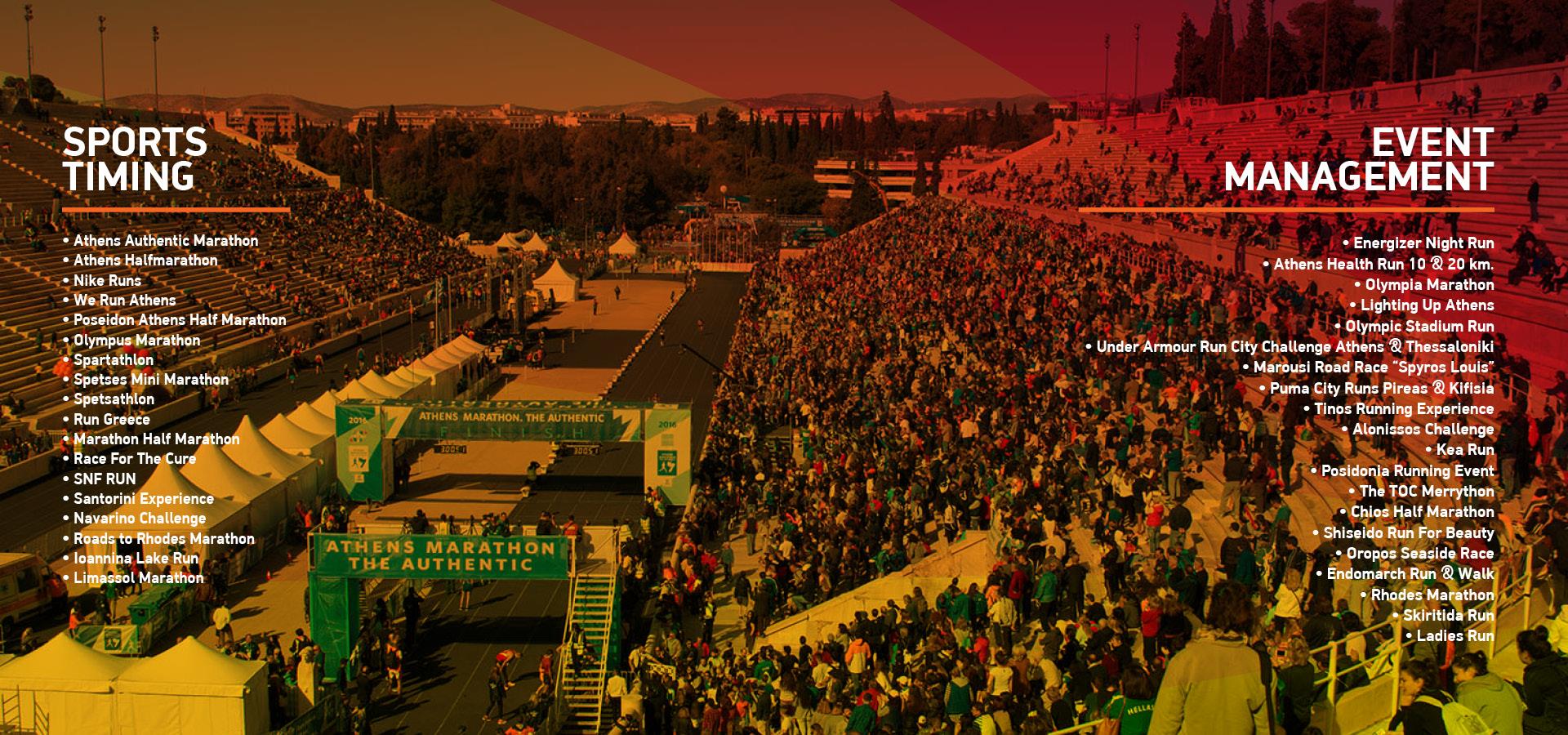 EVENT MANAGEMENT - TIMING